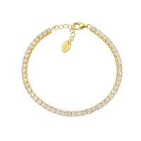 Bracciale Amen Donna Tennis in Argento Zircone BT3GB17